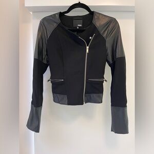 Aritzia Wilfred Leona Leather Jacket